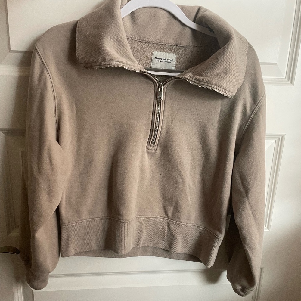 Abercrombie and Fitch Soft A&F Quarter Zip
